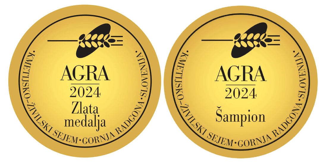 Zlata medalja na sejmu AGRA 2024! - Vesela Čebela - Čebelarstvo Kovše
