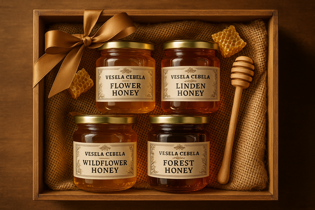 Medeni darilni paket: Popolno darilo, polno zdravja in tradicije