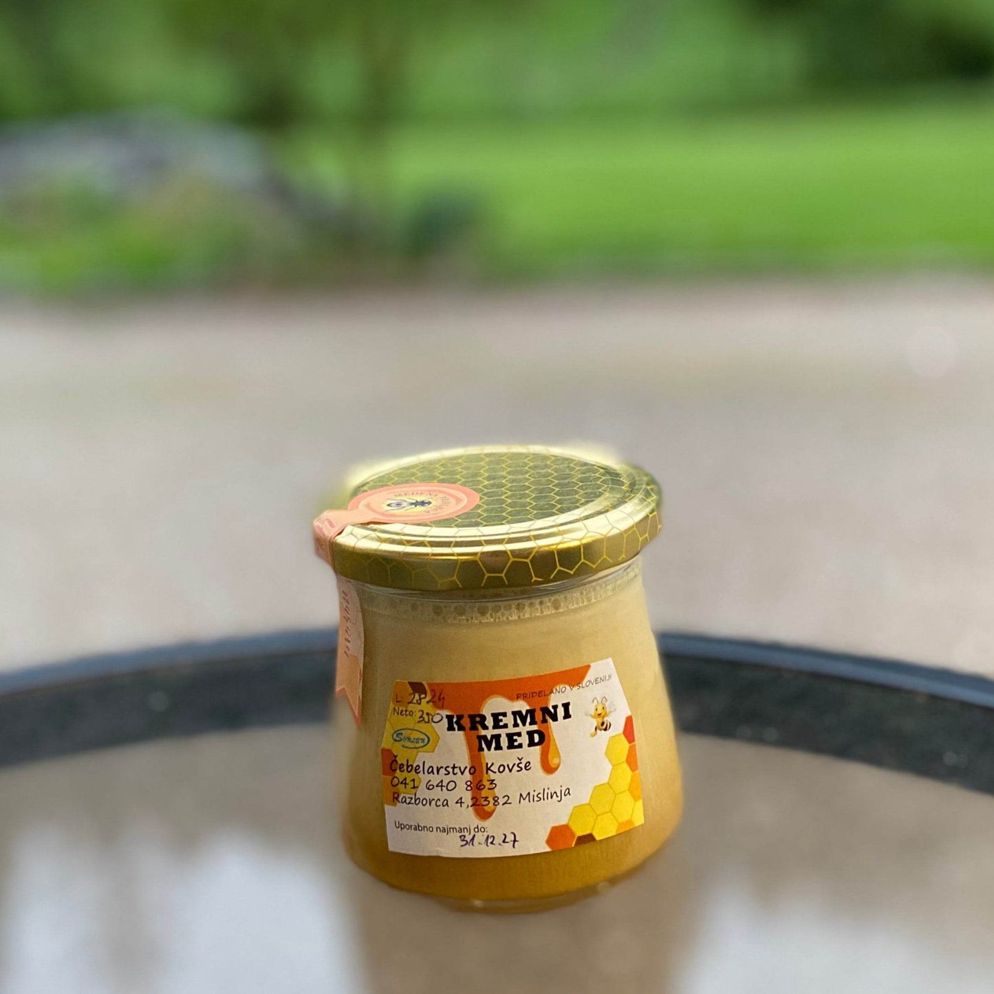 Kremni med 350g - Vesela Čebela - Čebelarstvo Kovše