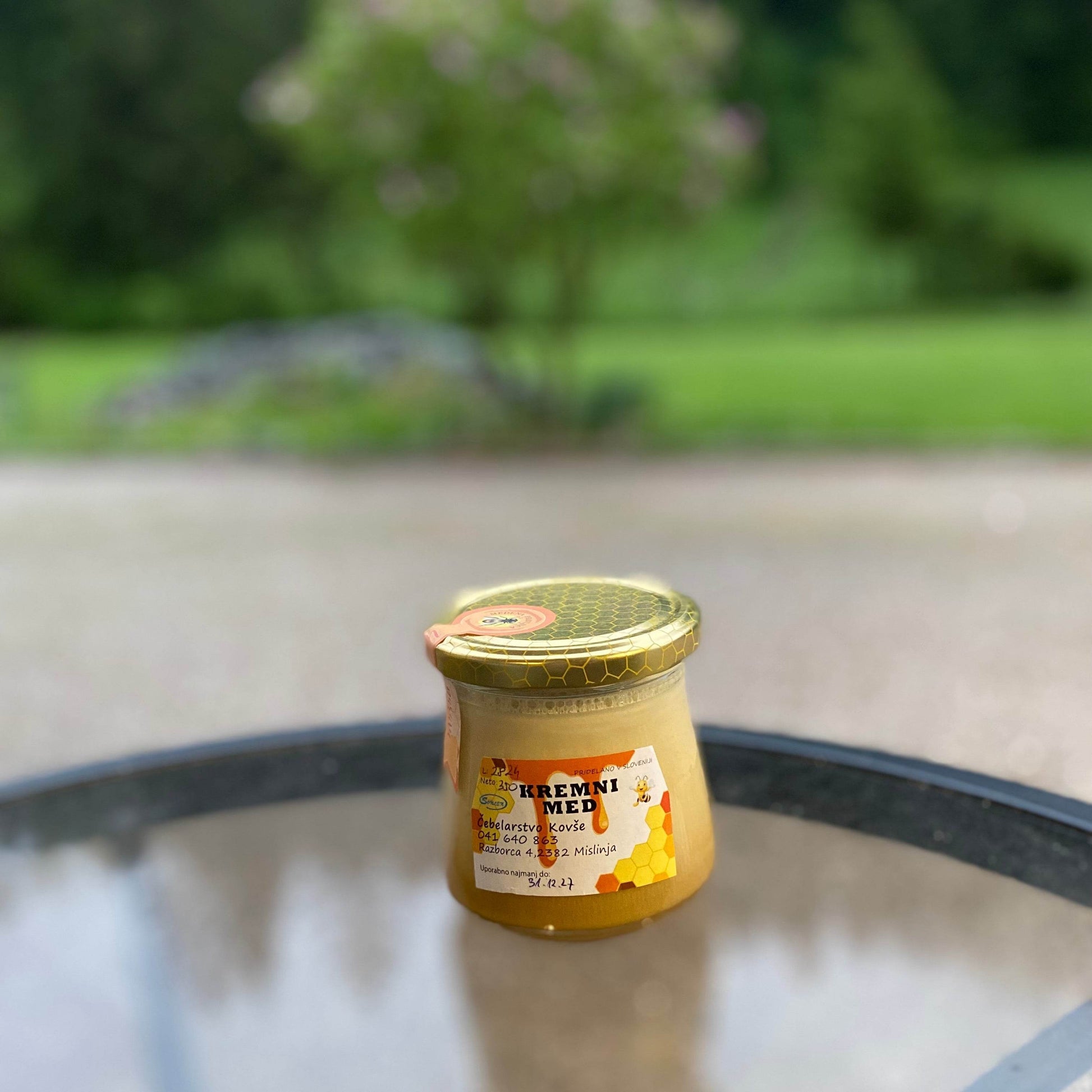 Kremni med 350g - Vesela Čebela - Čebelarstvo Kovše
