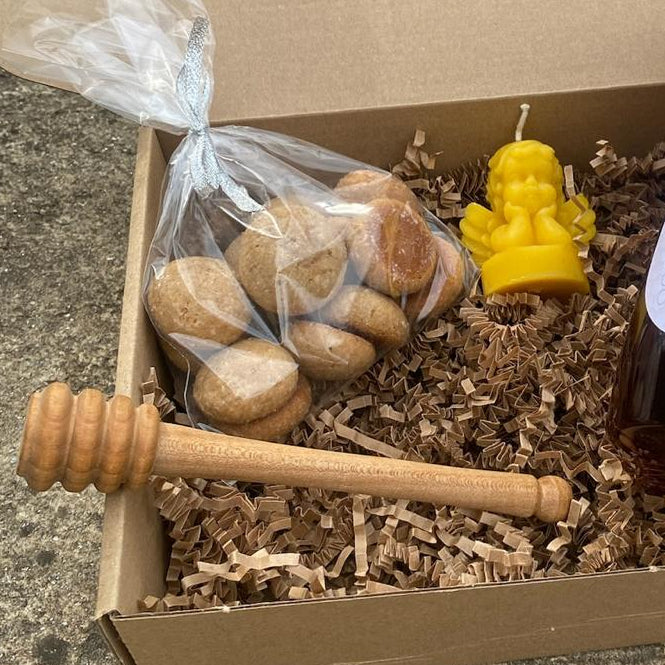 🐝 Zlati čebelji zaklad – razkošen darilni paket z medom