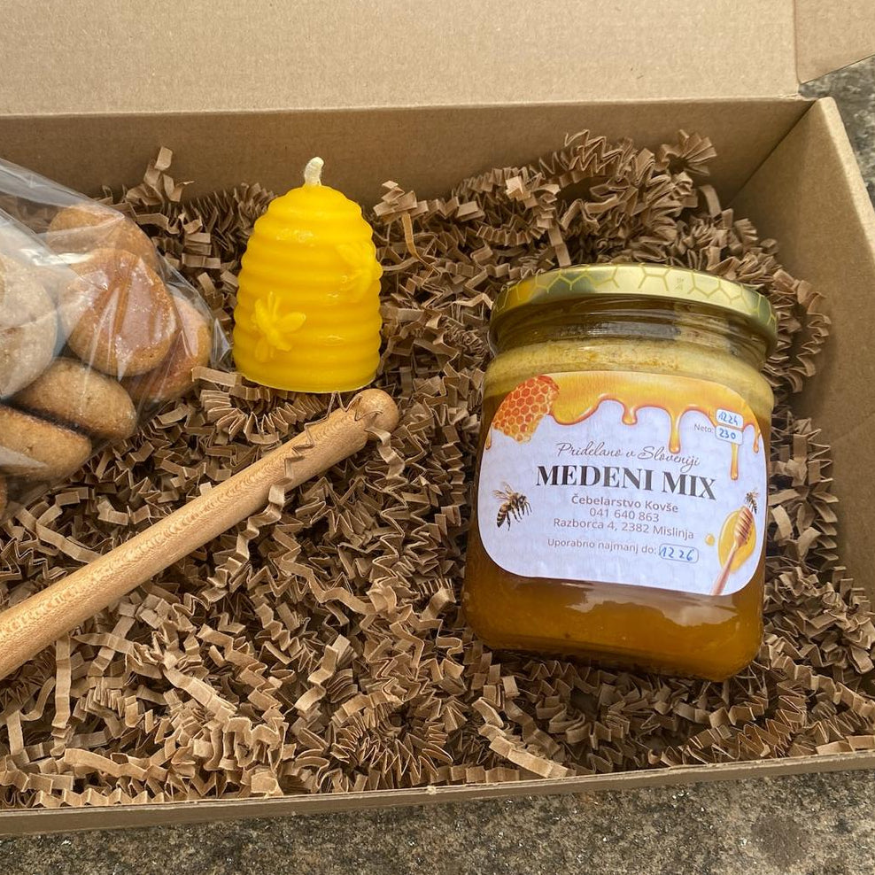 🌼 Medena radost – darilni paket za zdravje in dobro počutje