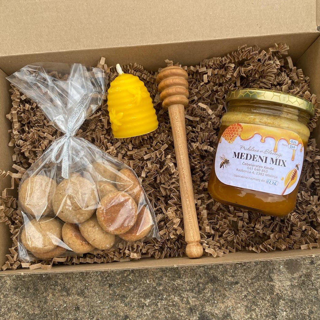 🌼 Medena radost – darilni paket za zdravje in dobro počutje