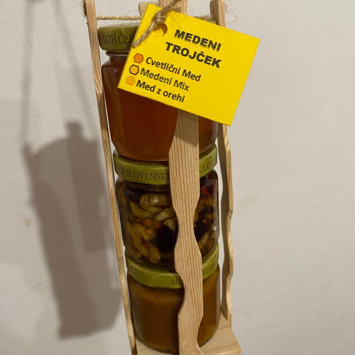 Medeni trojček - Vesela Čebela - Čebelarstvo Kovše