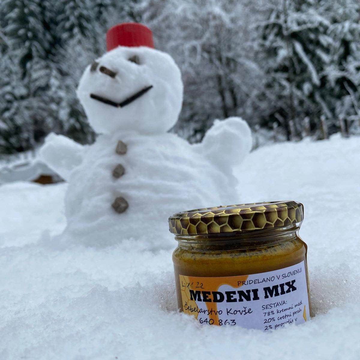 Medeni Mix 230g - Vesela Čebela - Čebelarstvo Kovše