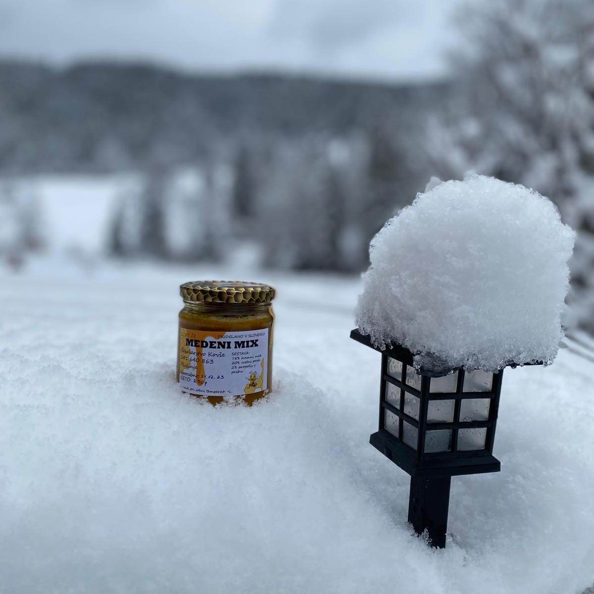 Medeni Mix 230g - Vesela Čebela - Čebelarstvo Kovše