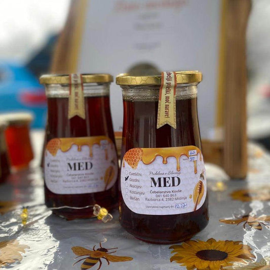Gozdni med - Vesela Čebela - Čebelarstvo Kovše